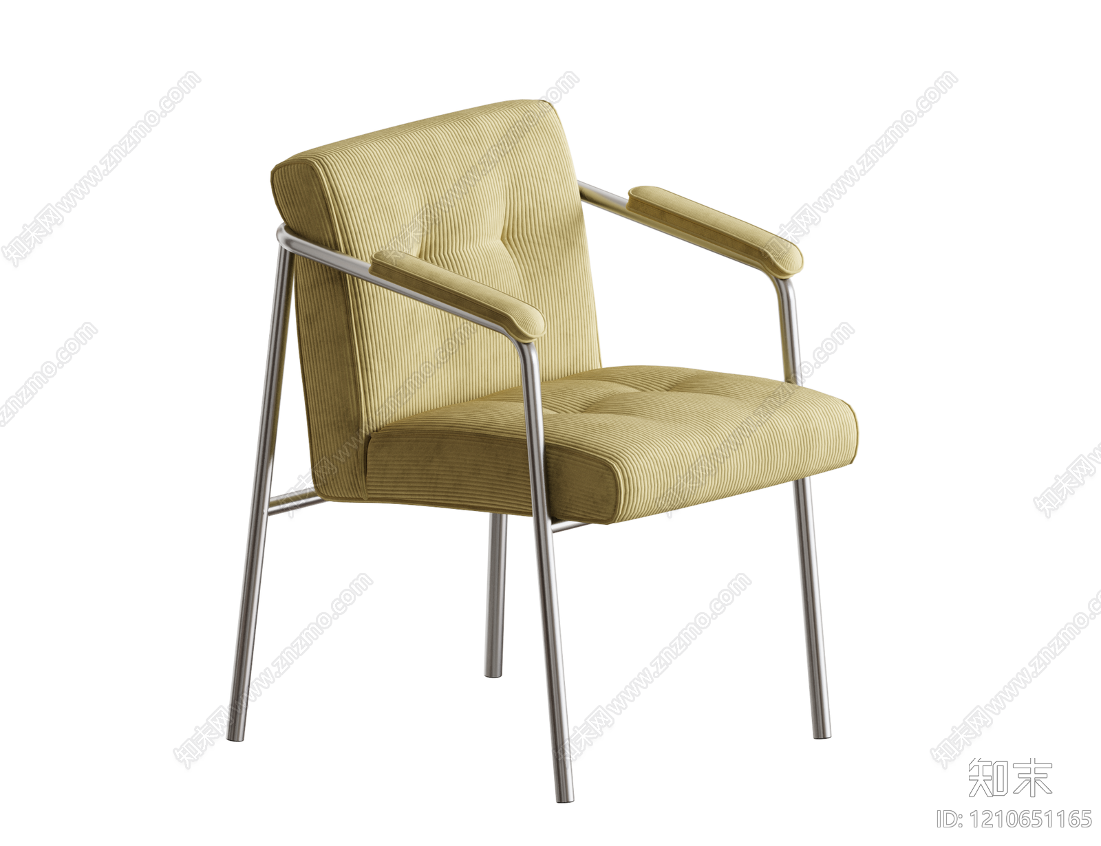 现代简约包豪斯椅子3D模型下载【ID:1210651165】