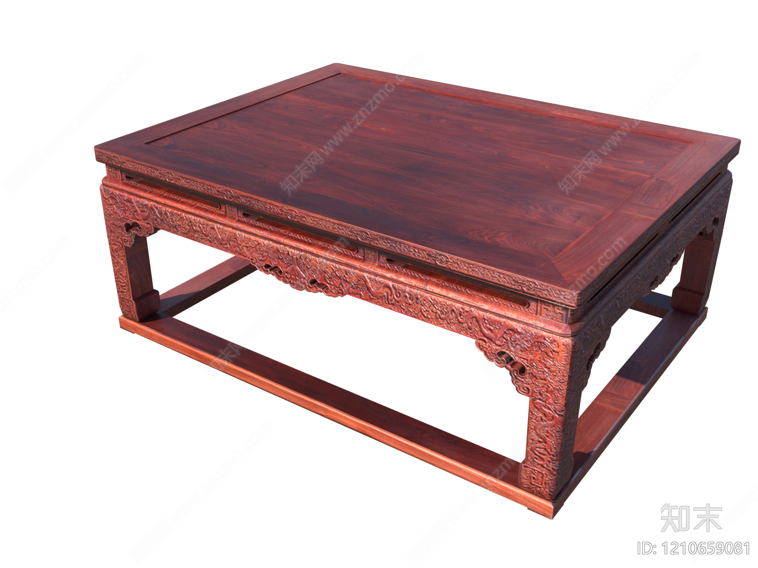 中式茶几SU模型下载【ID:1210659081】