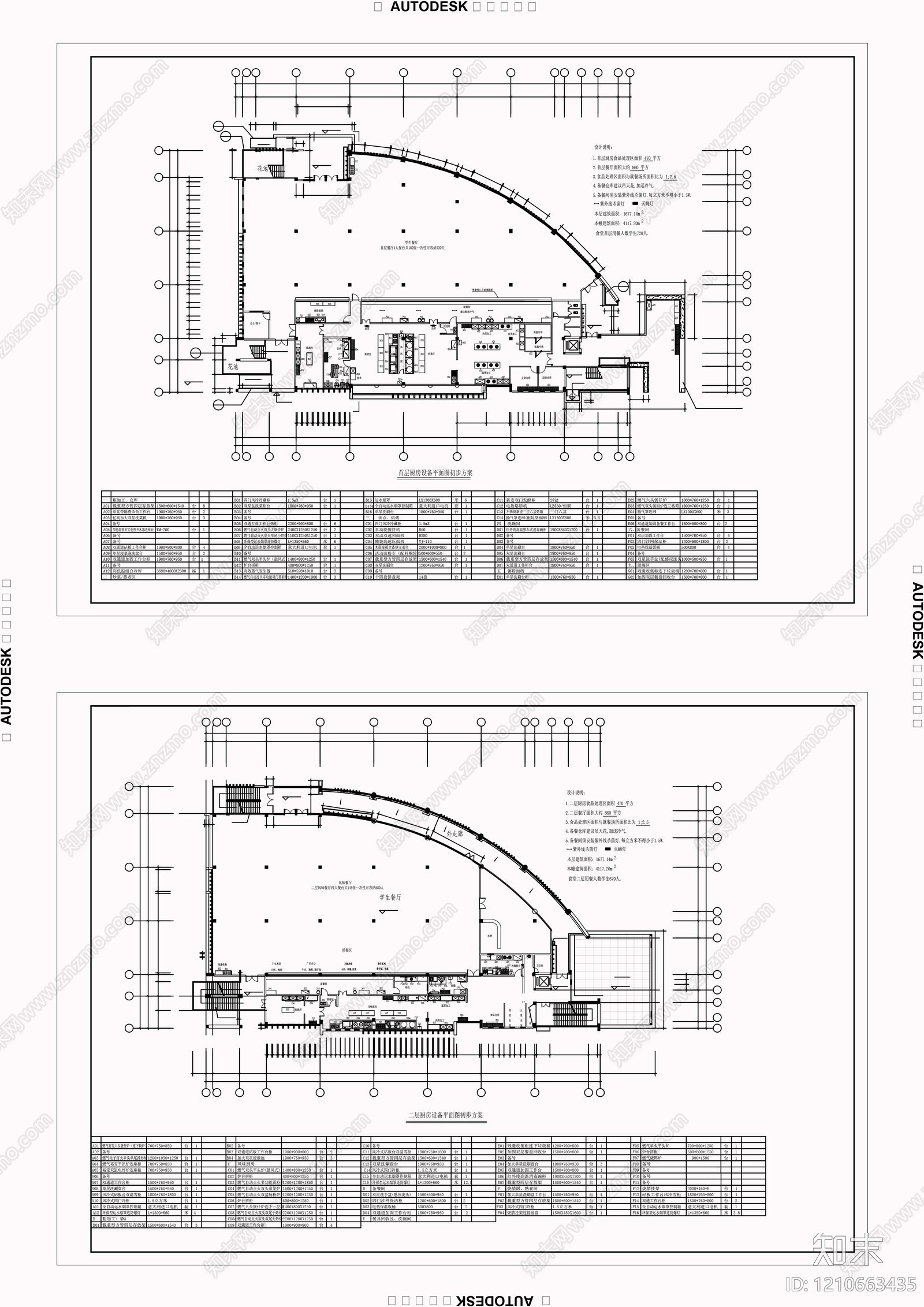现代后厨cad施工图下载【ID:1210663435】