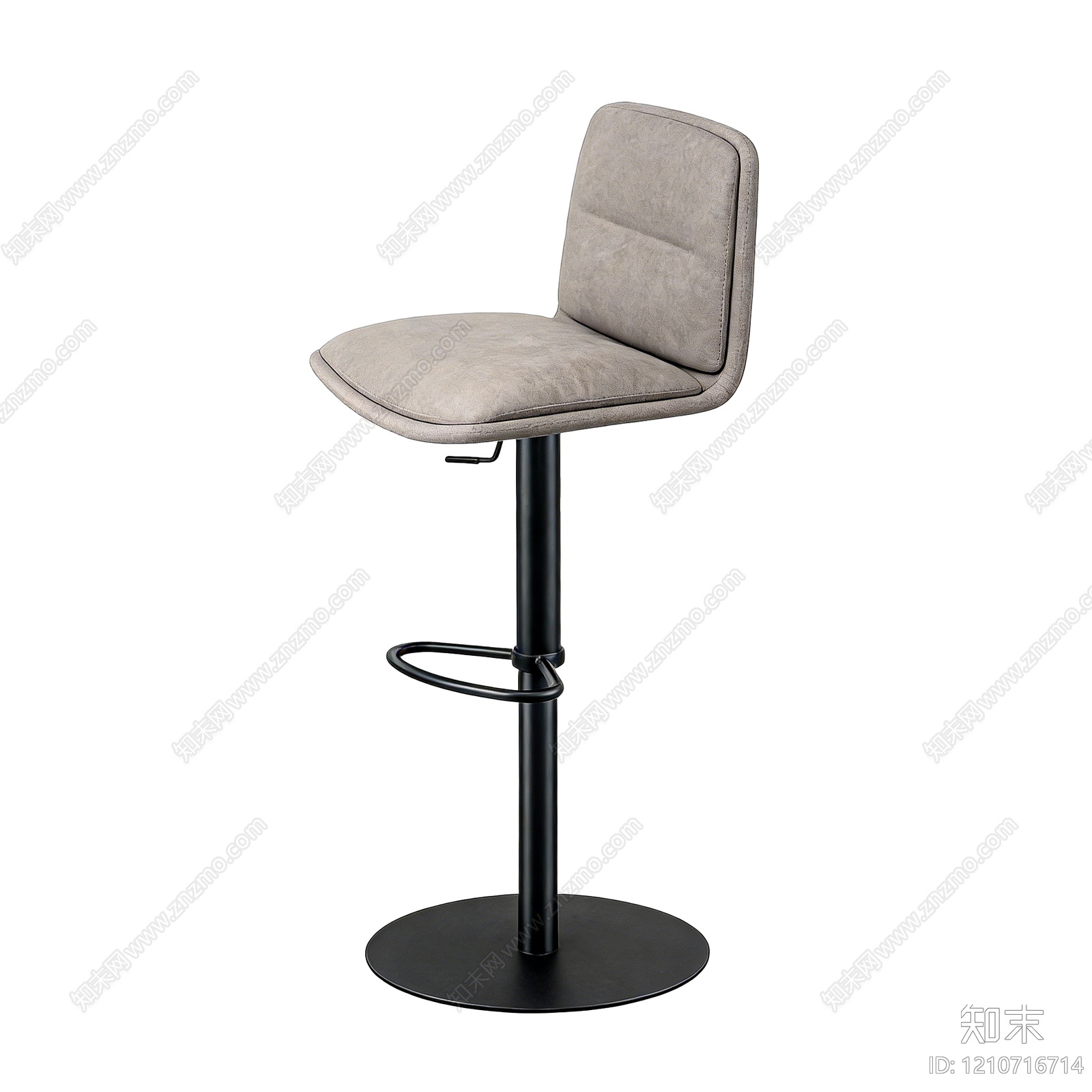 现代简约吧椅3D模型下载【ID:1210716714】