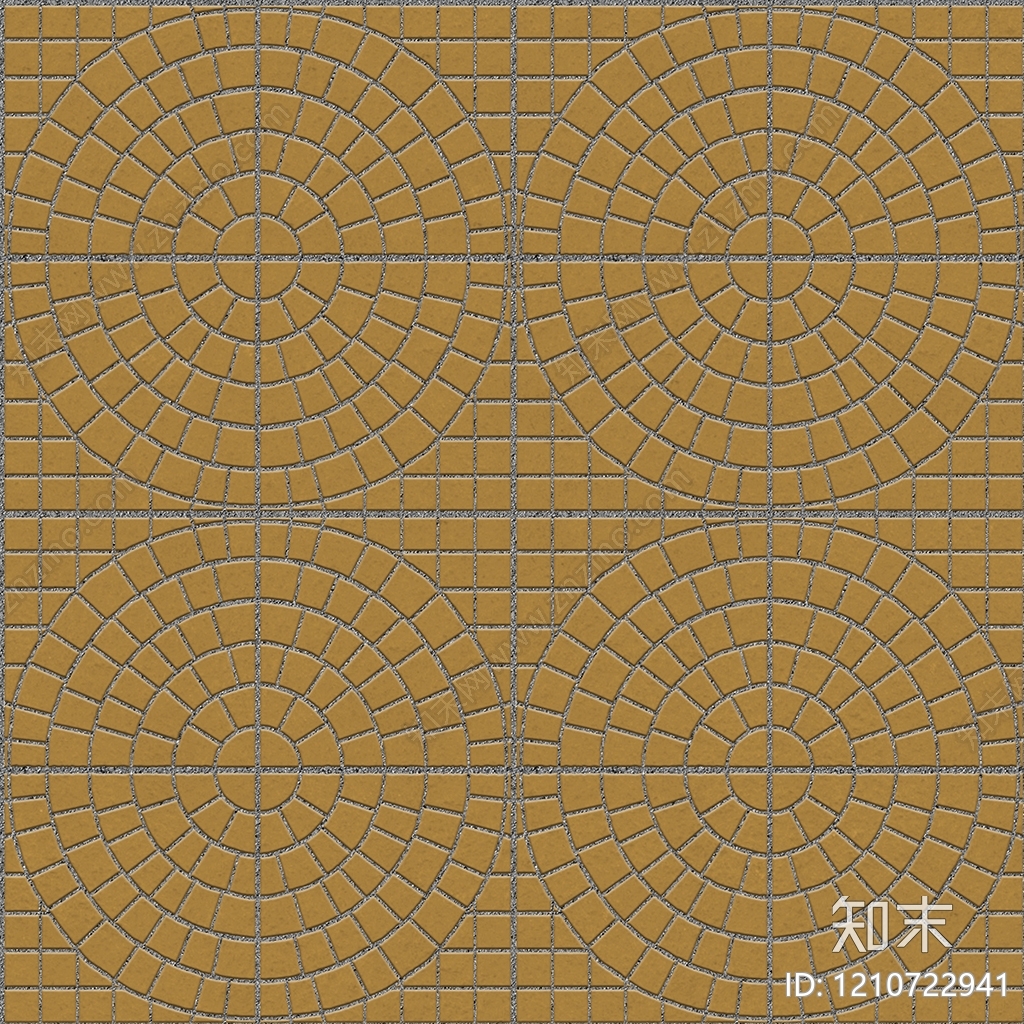 现代透水砖贴图下载【ID:1210722941】