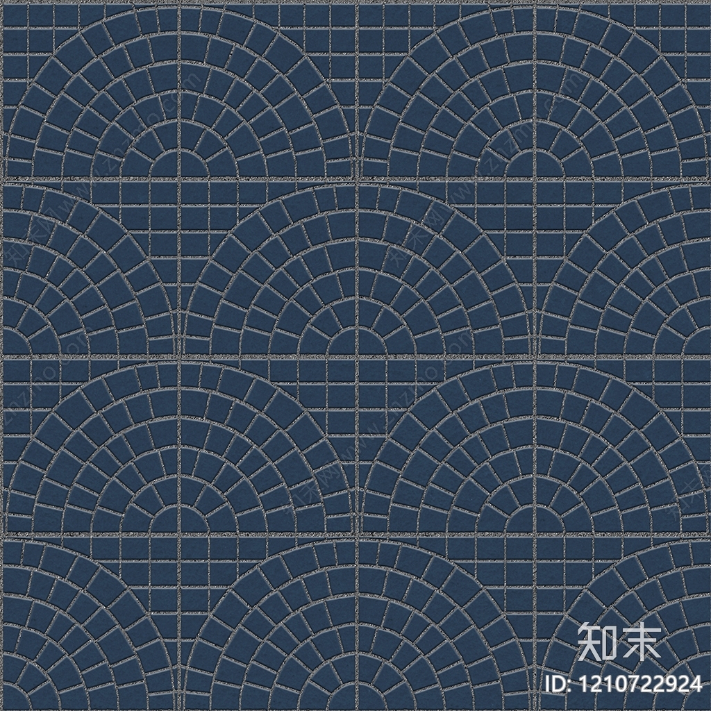 现代透水砖贴图下载【ID:1210722924】