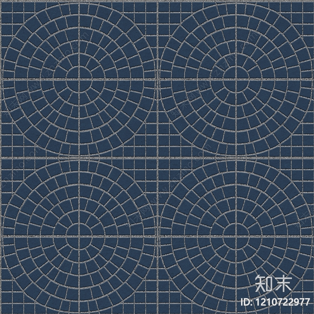 现代透水砖贴图下载【ID:1210722977】