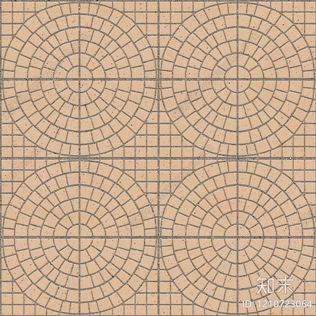 现代透水砖贴图下载【ID:1210723064】