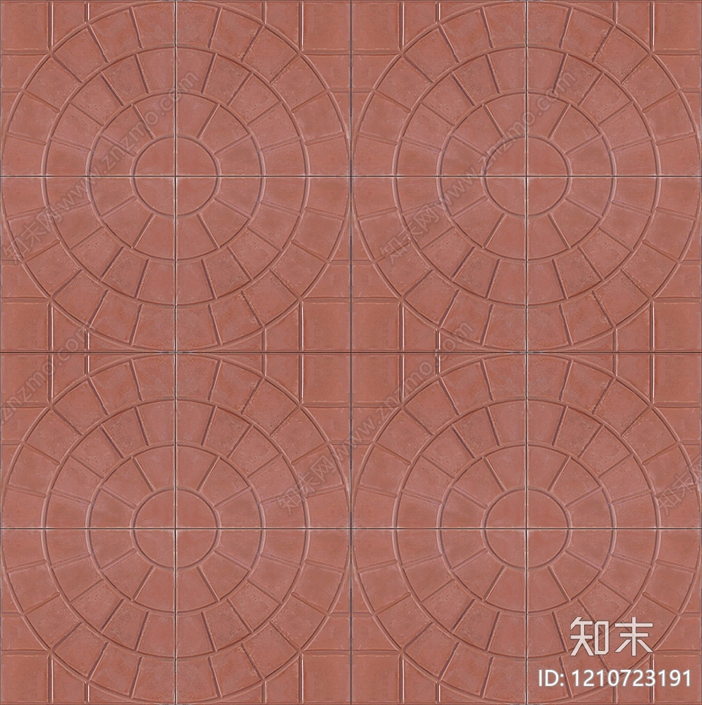 现代透水砖贴图下载【ID:1210723191】
