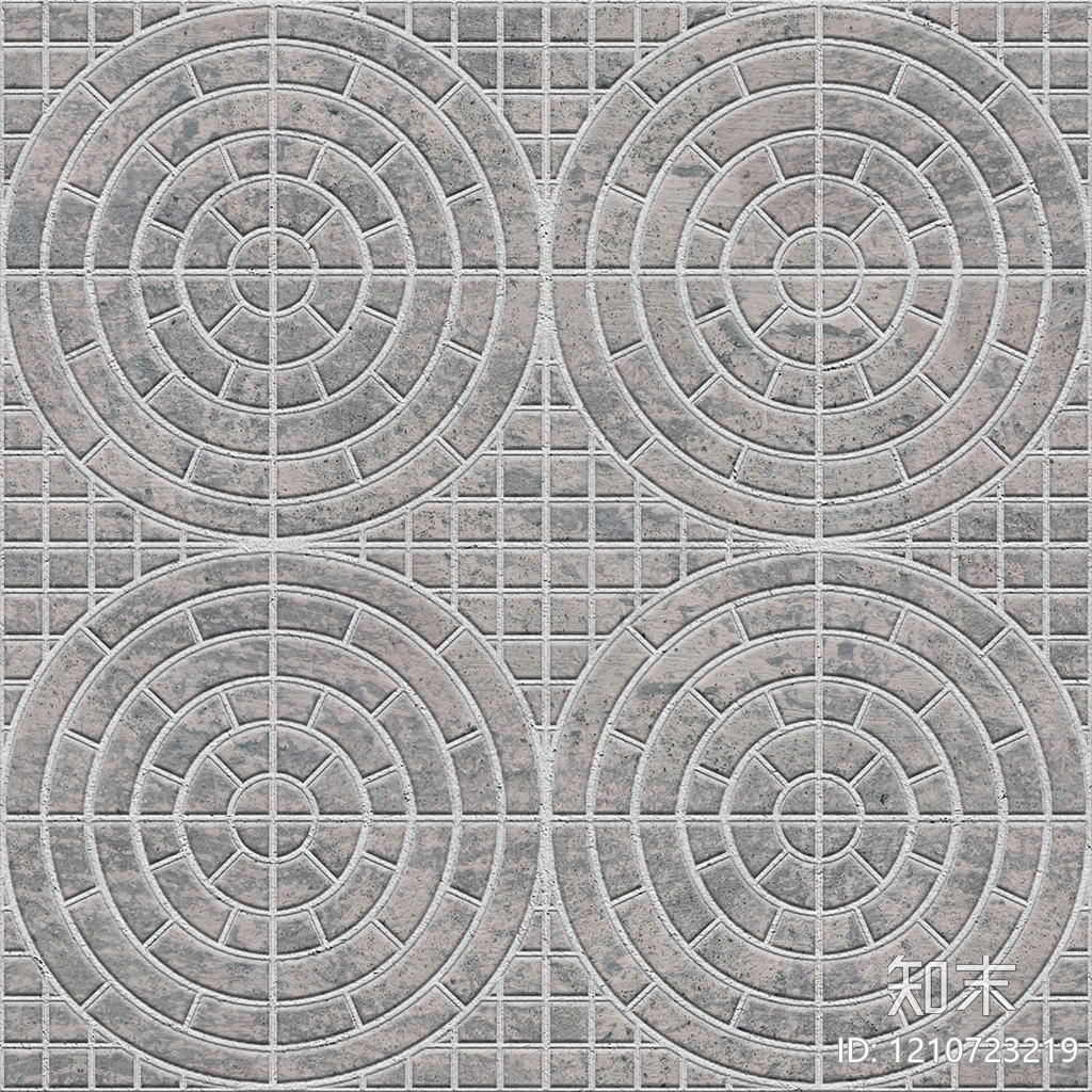现代透水砖贴图下载【ID:1210723219】
