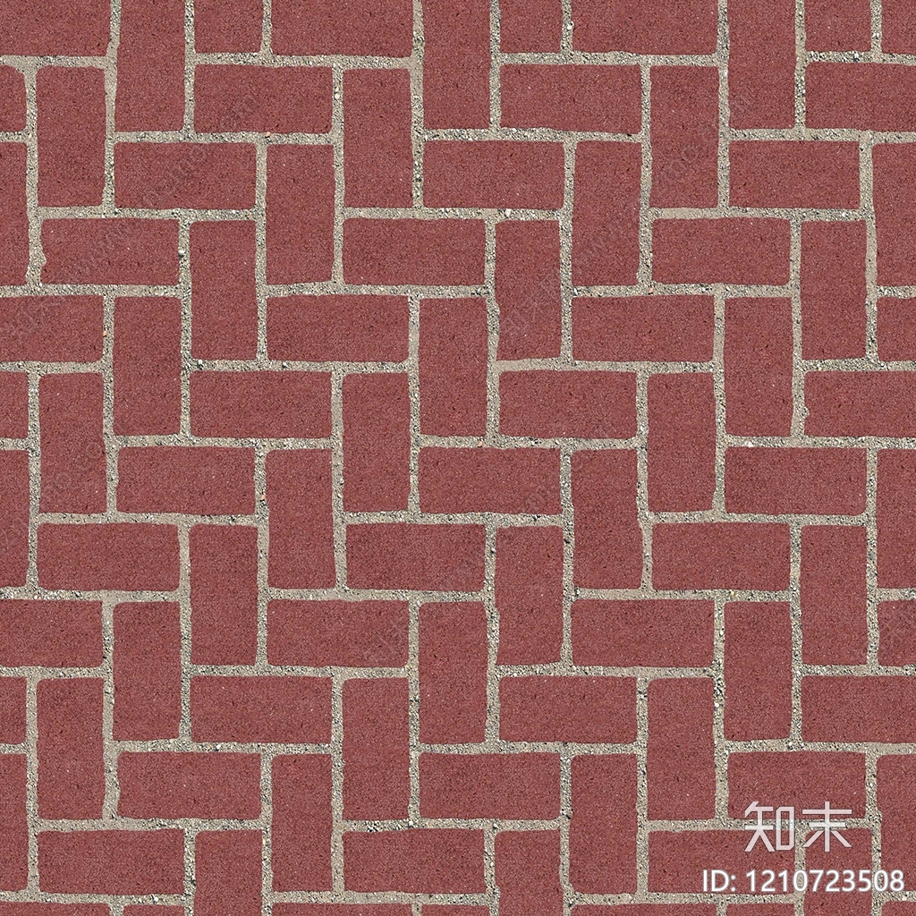 现代透水砖贴图下载【ID:1210723508】