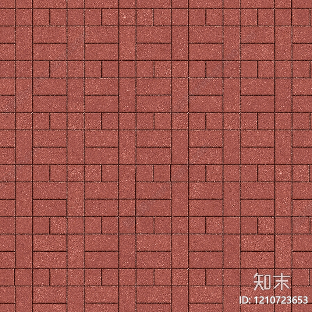 现代透水砖贴图下载【ID:1210723653】