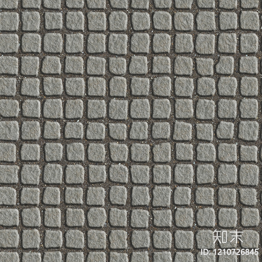 现代透水砖贴图下载【ID:1210726845】