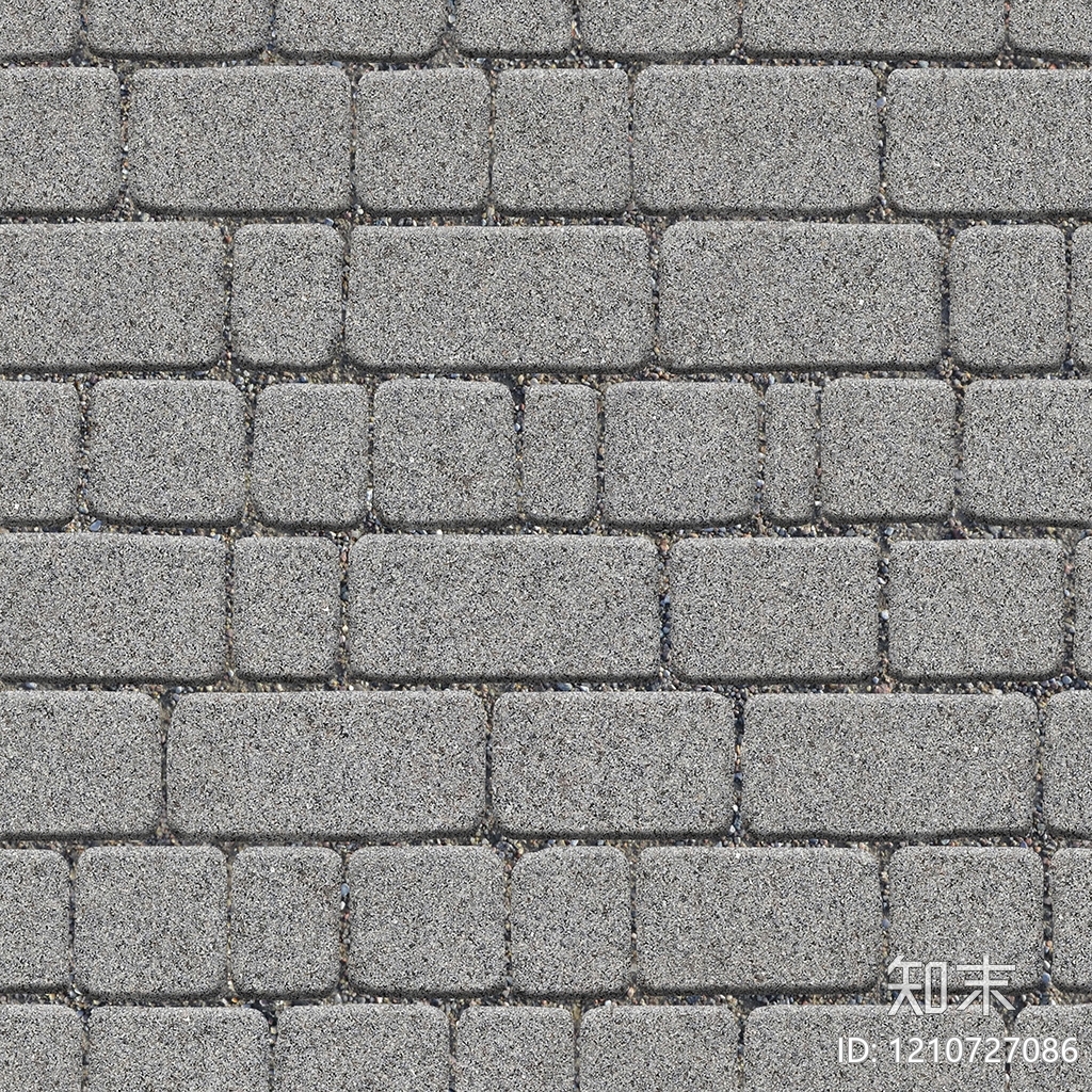 现代透水砖贴图下载【ID:1210727086】