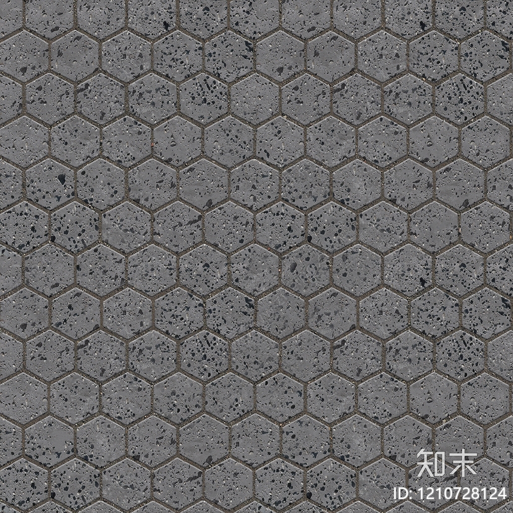 现代透水砖贴图下载【ID:1210728124】