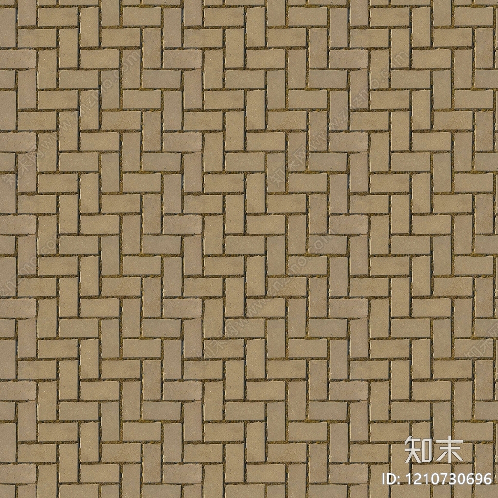 现代透水砖贴图下载【ID:1210730696】