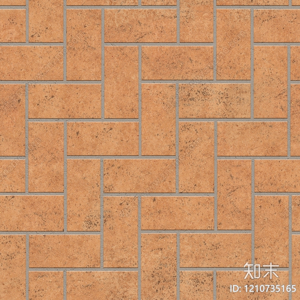 现代透水砖贴图下载【ID:1210735165】