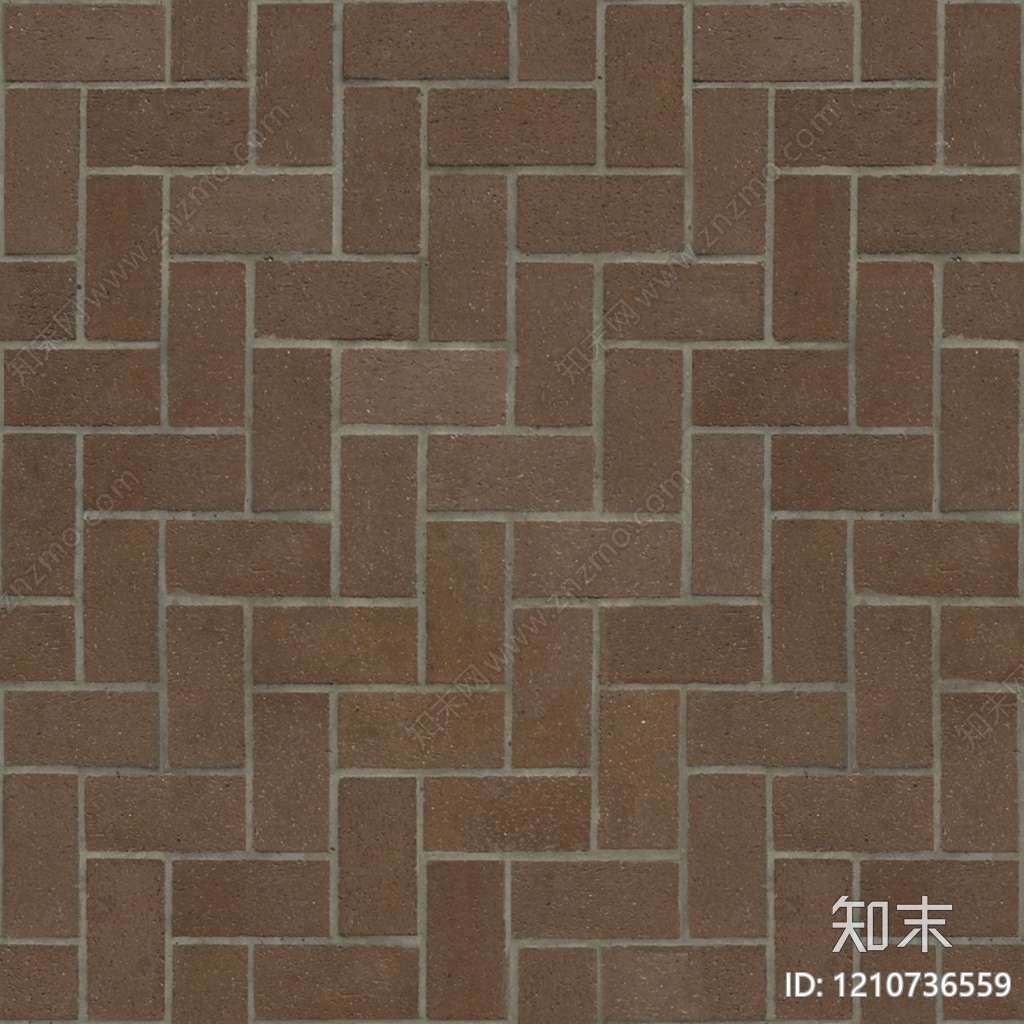 现代透水砖贴图下载【ID:1210736559】