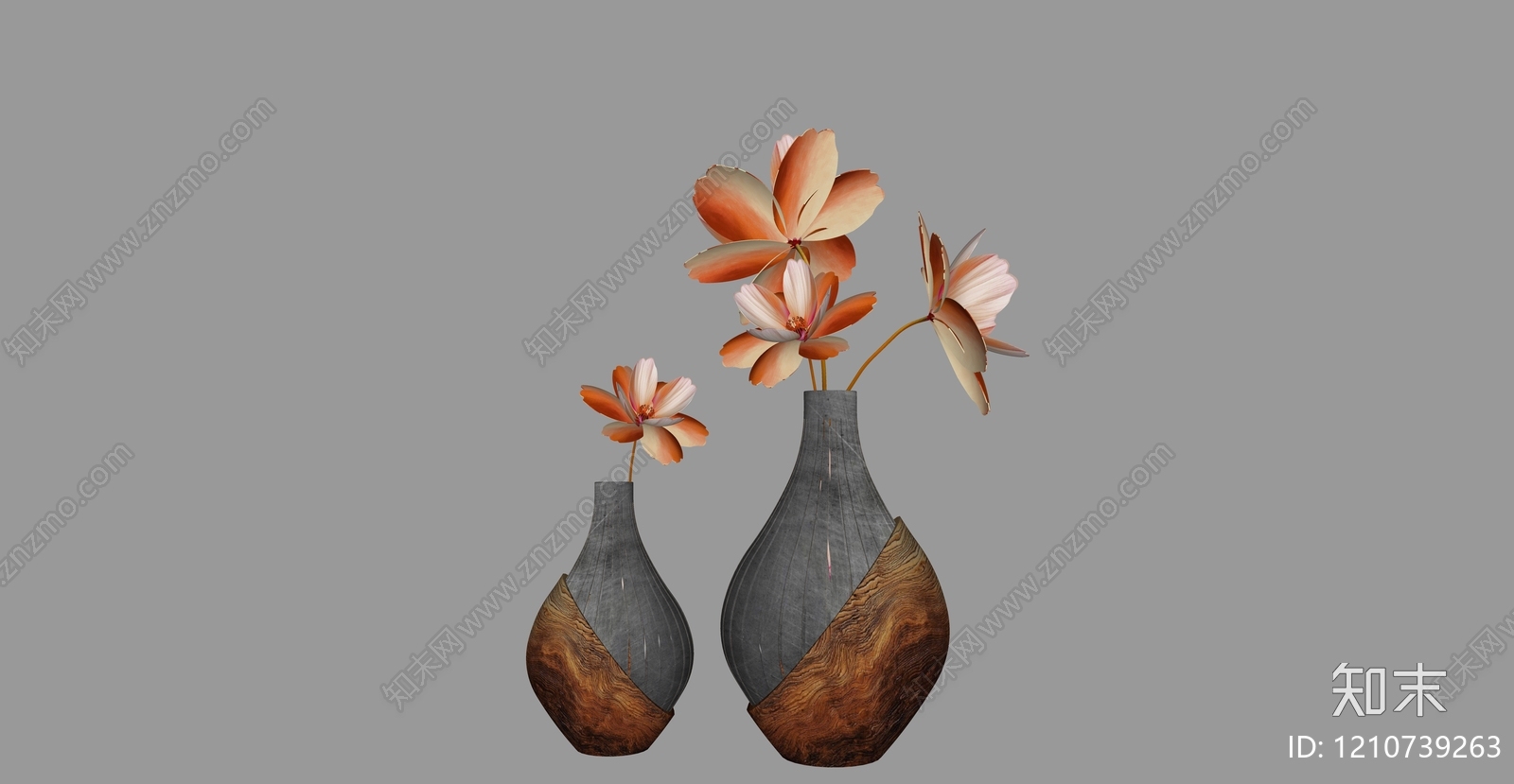 新中式花瓶SU模型下载【ID:1210739263】