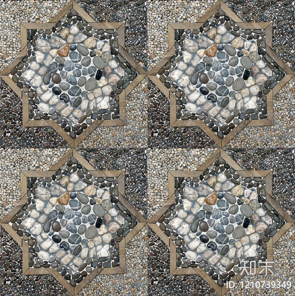 现代透水砖贴图下载【ID:1210739349】
