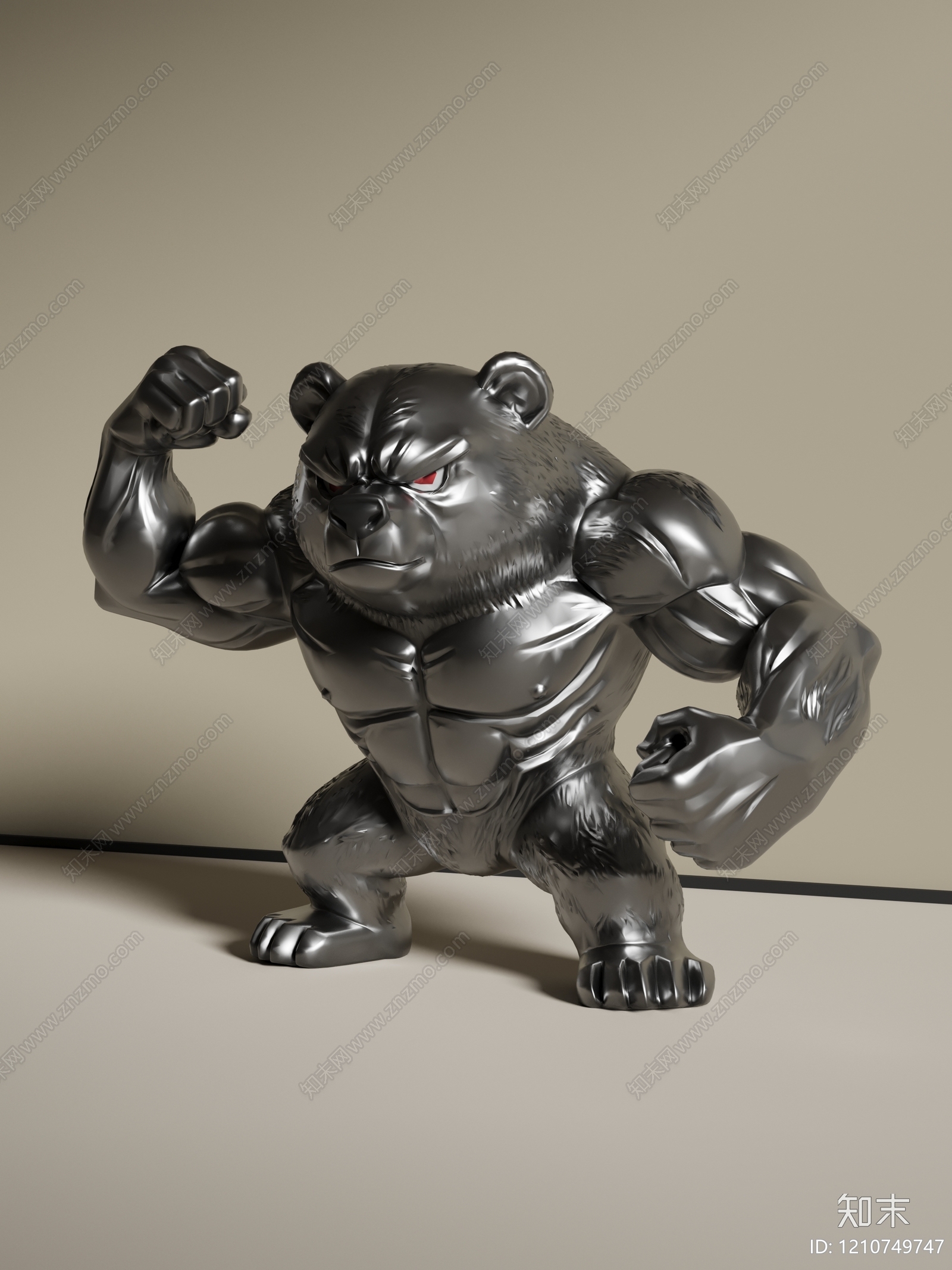 赛博朋克风其他动物3D模型下载【ID:1210749747】