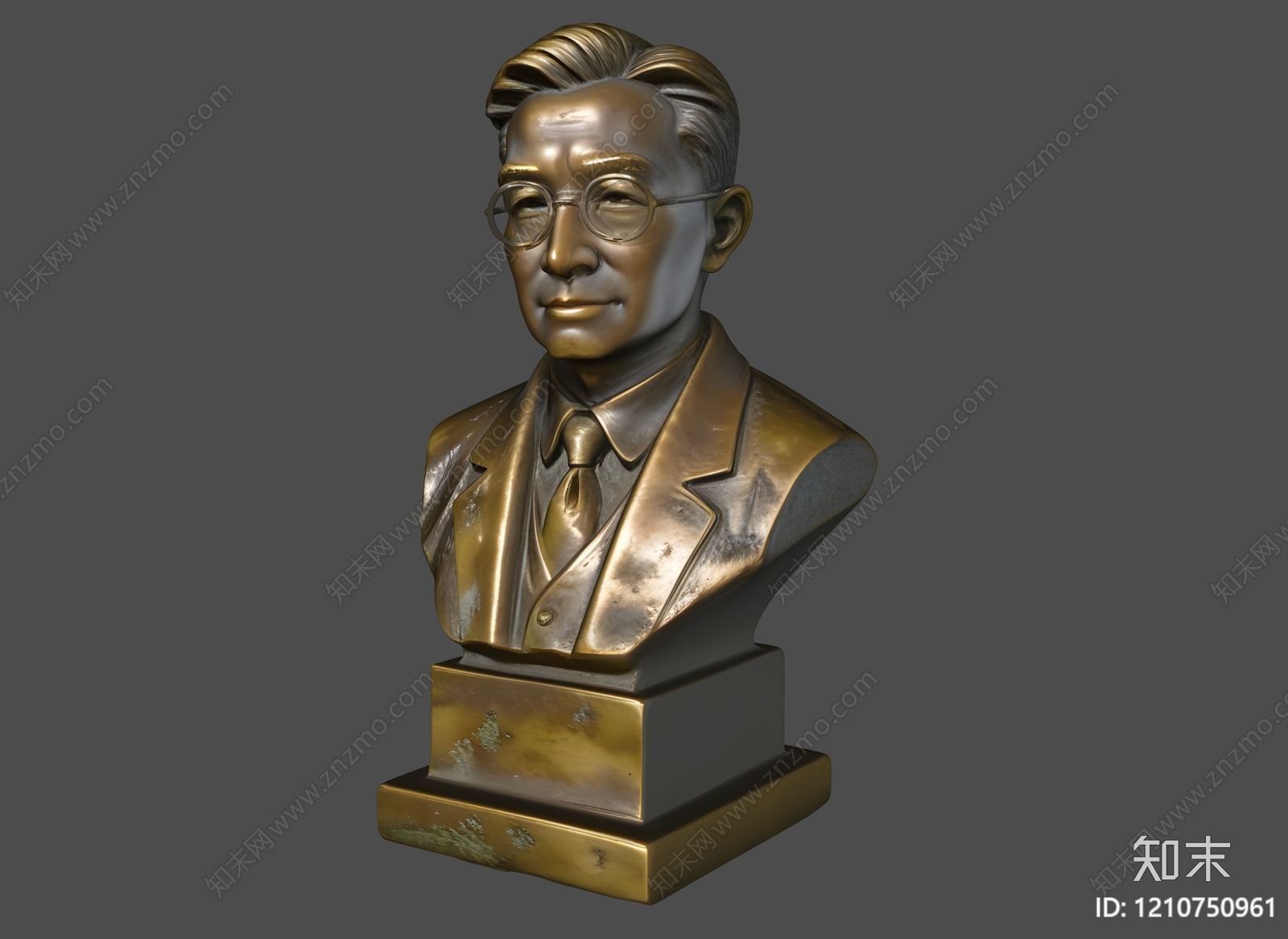 复古雕塑摆件3D模型下载【ID:1210750961】