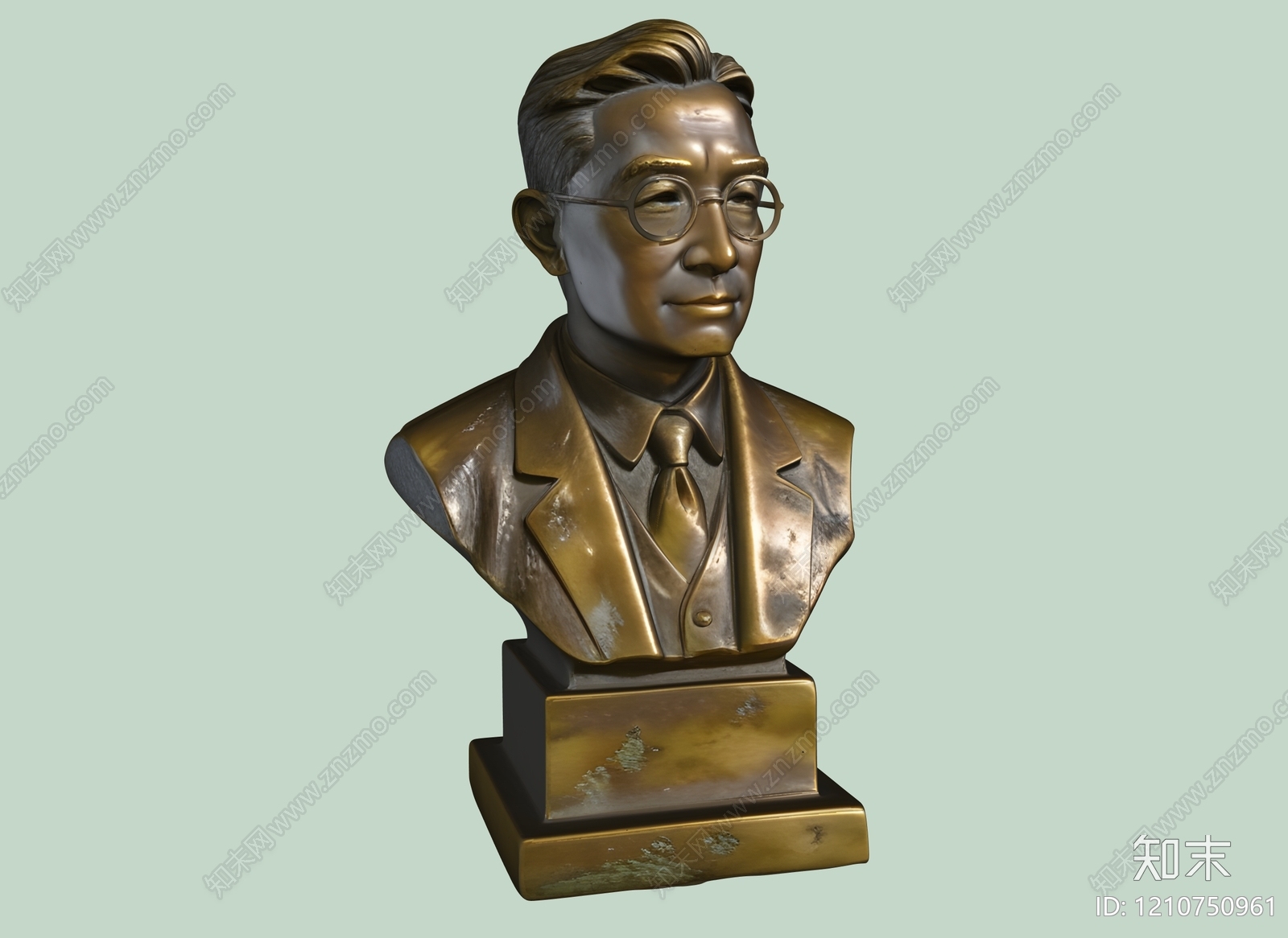 复古雕塑摆件3D模型下载【ID:1210750961】