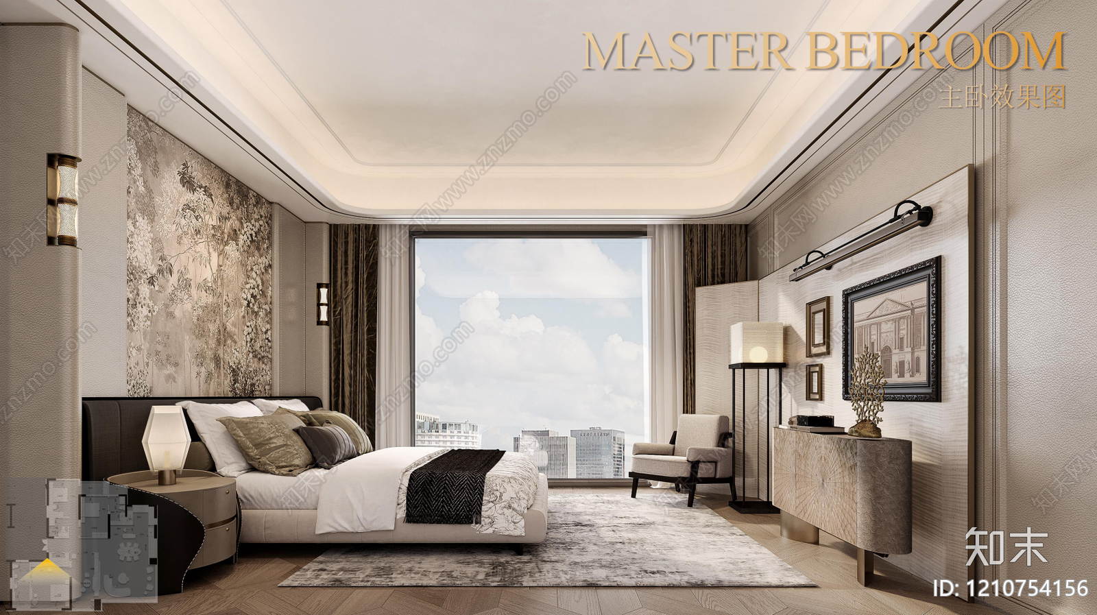 现代样板间下载【ID:1210754156】