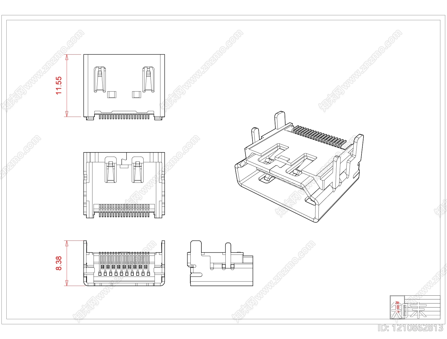 现代电器施工图下载【ID:1210862813】