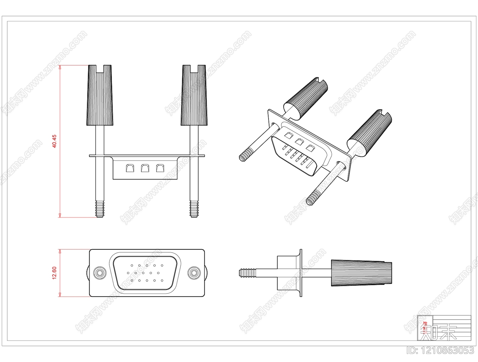 现代电器施工图下载【ID:1210863053】