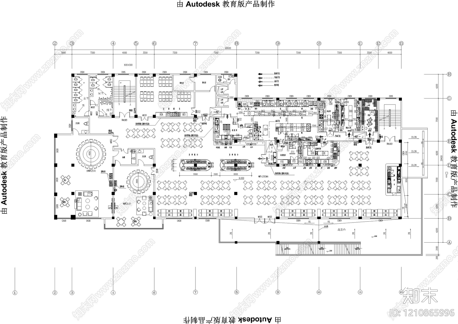 现代服务中心施工图下载【ID:1210865996】
