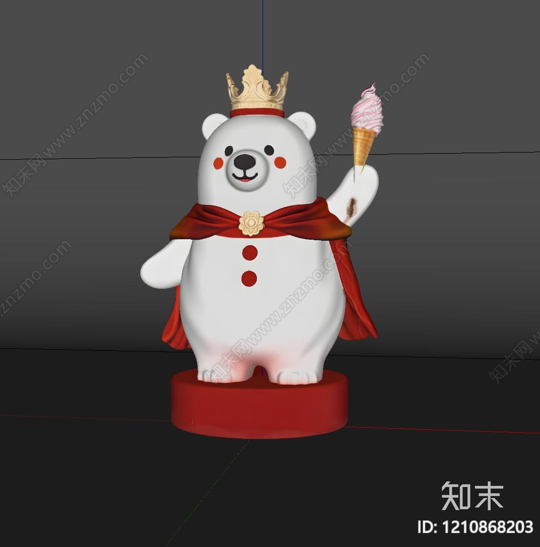 现代艺术装置SU模型下载【ID:1210868203】