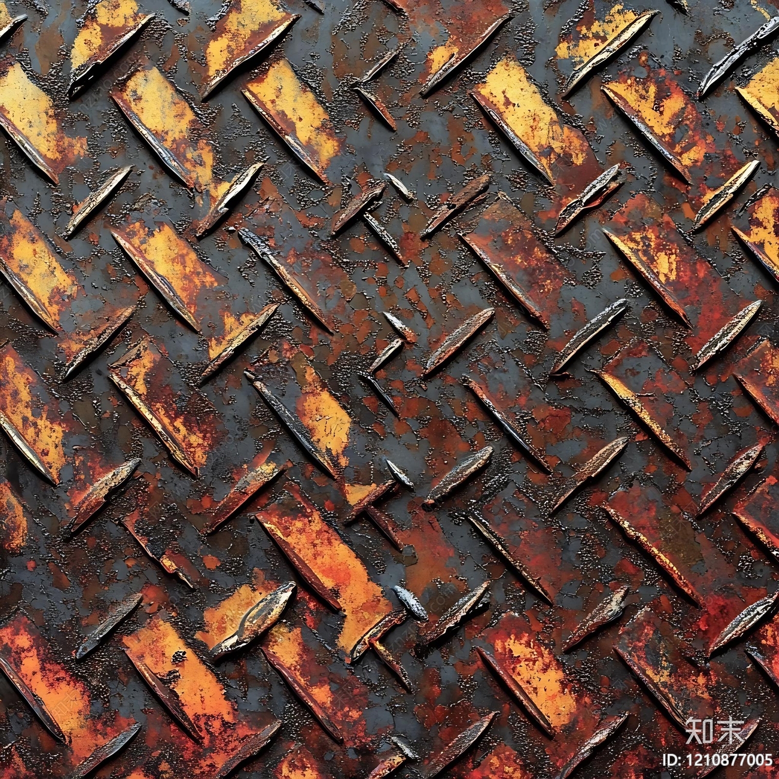现代做旧金属贴图下载【ID:1210877005】
