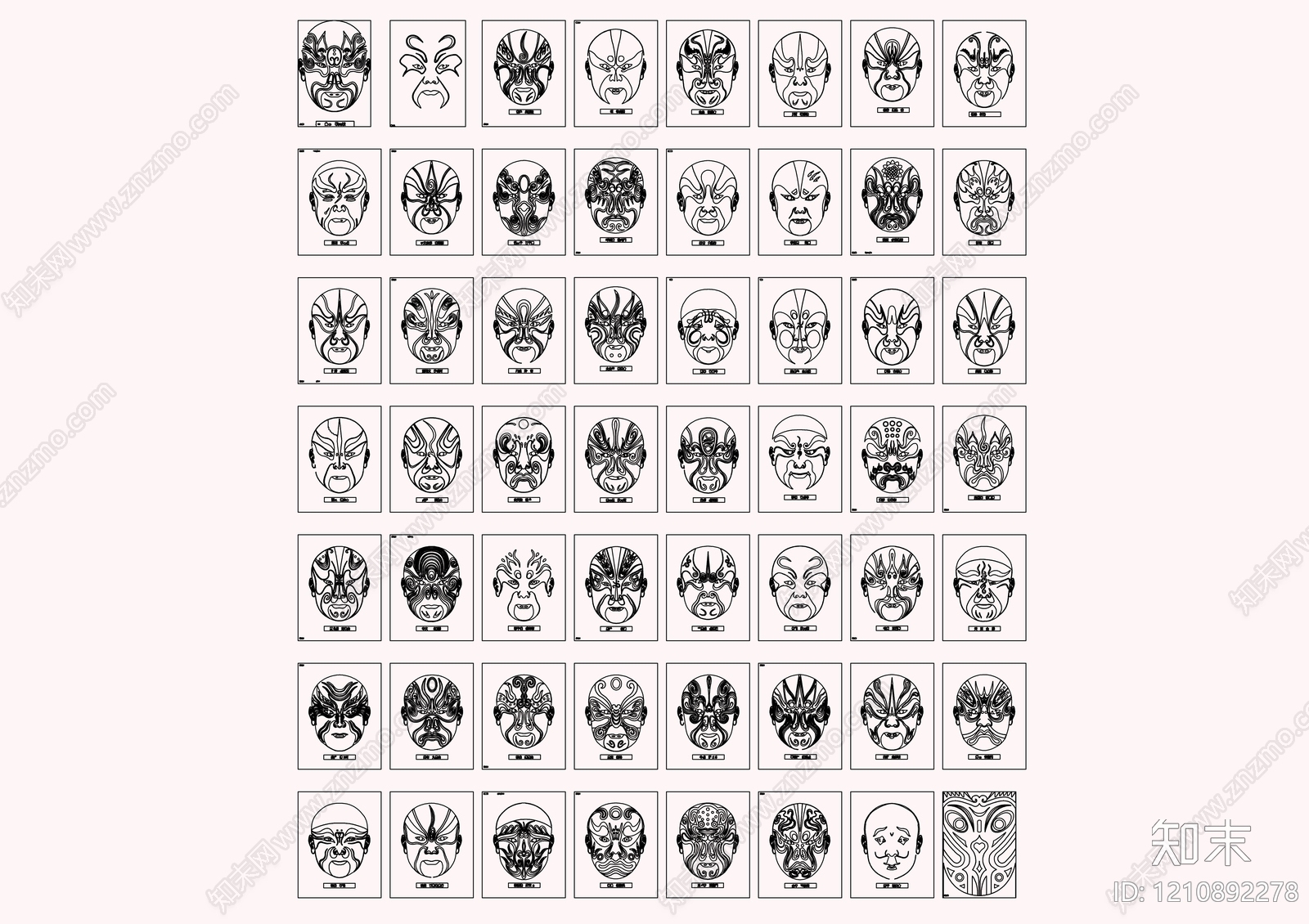 中式玩具施工图下载【ID:1210892278】