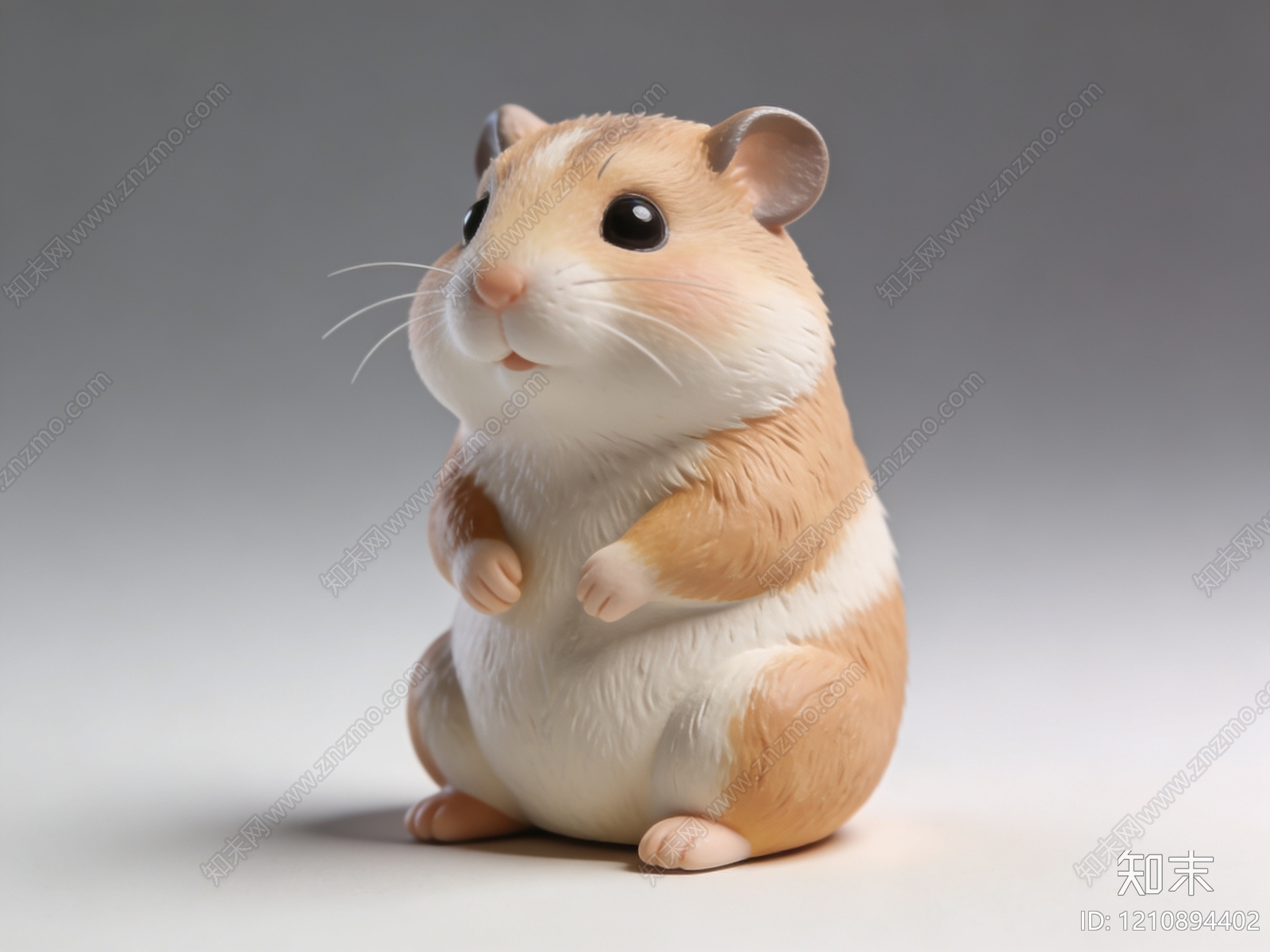 卡通拟物雕塑SU模型下载【ID:1210894402】