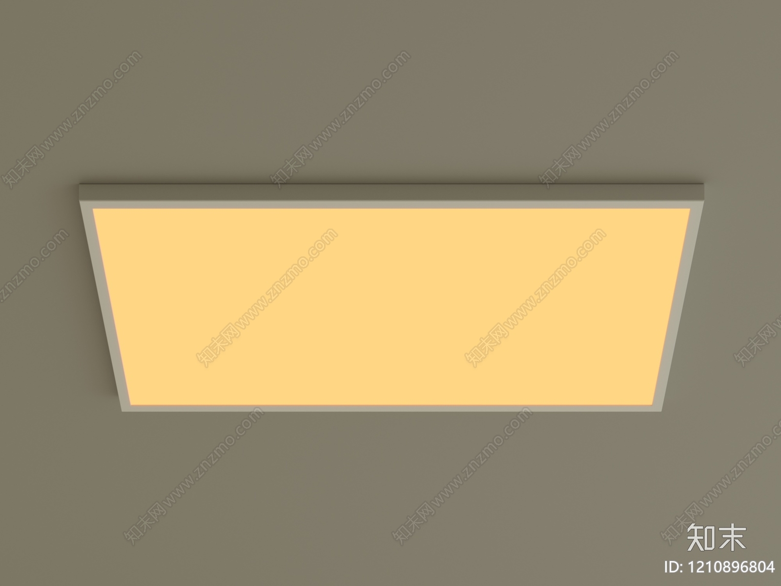 极简儿童房吸顶灯3D模型下载【ID:1210896804】