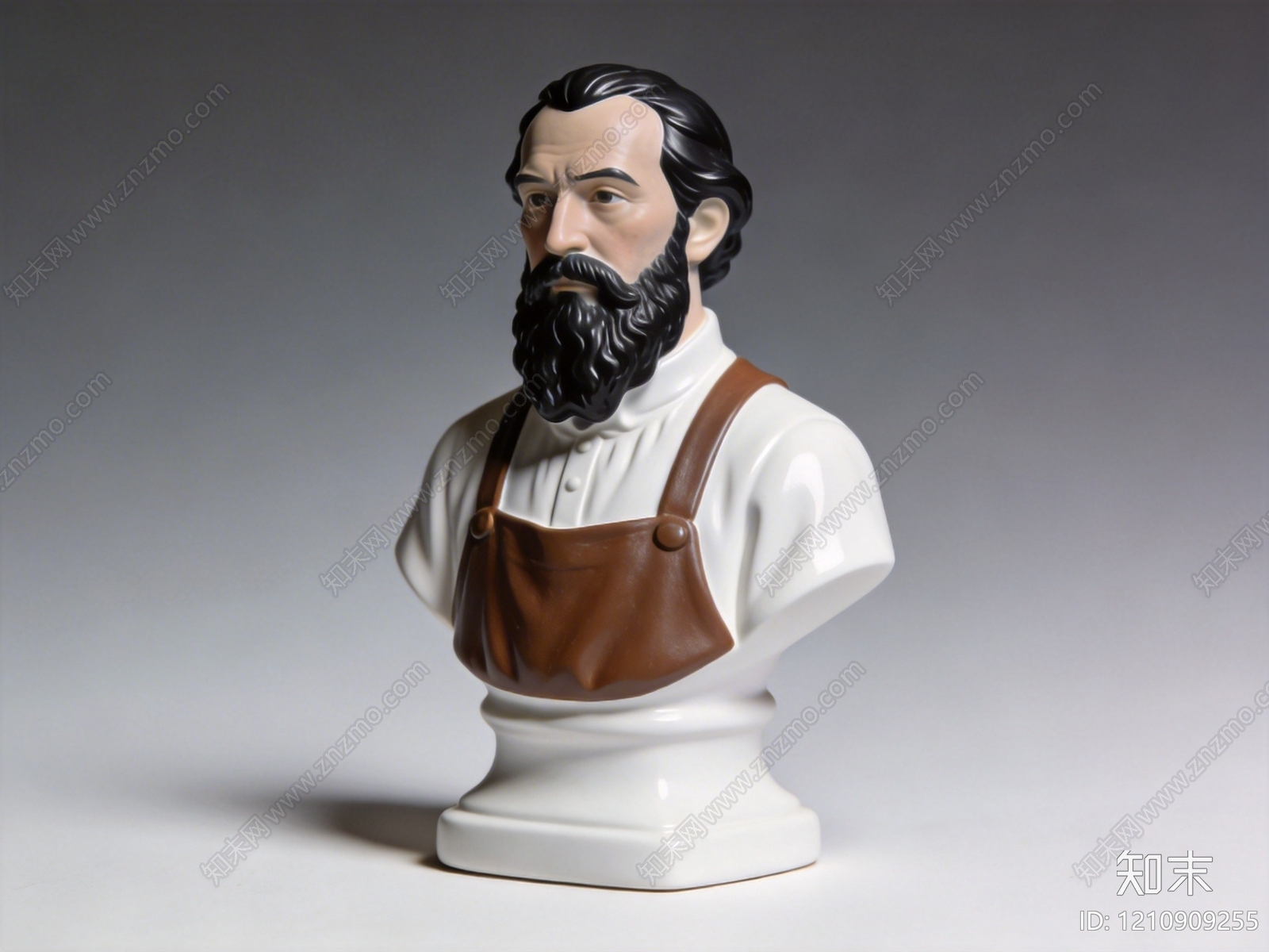 新古典主义雕塑摆件SU模型下载【ID:1210909255】