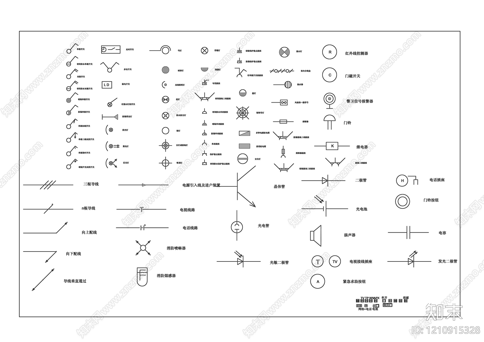 电气节点施工图下载【ID:1210915328】