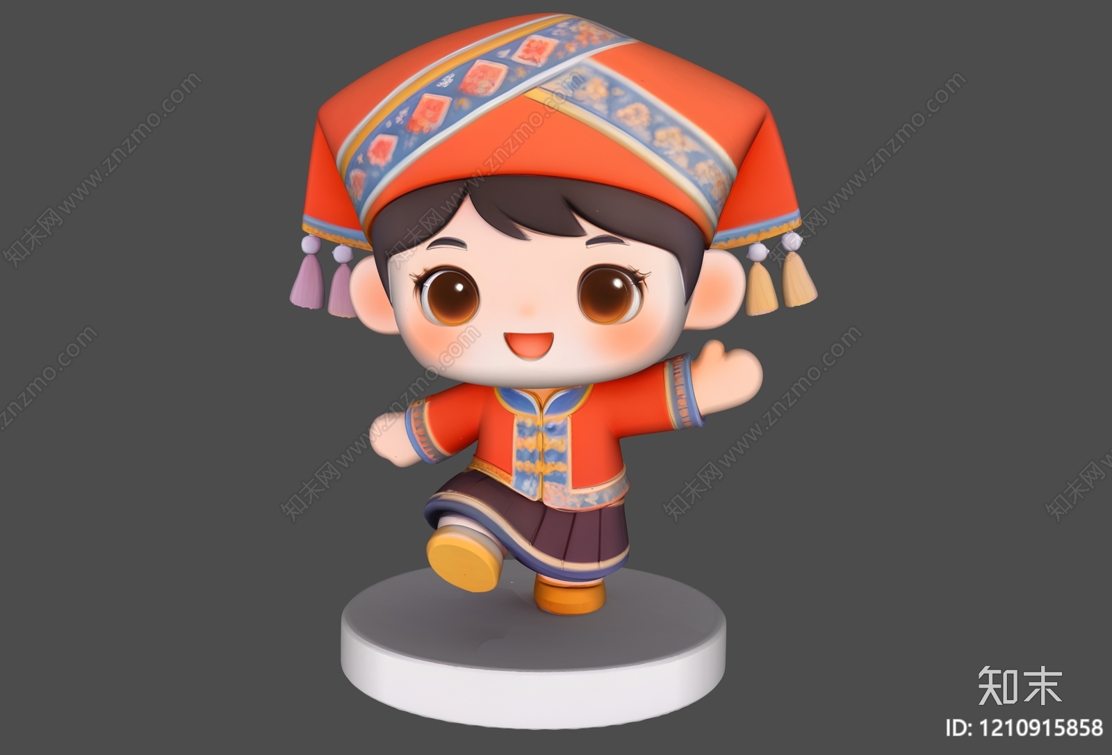 卡通Q版其他动物3D模型下载【ID:1210915858】