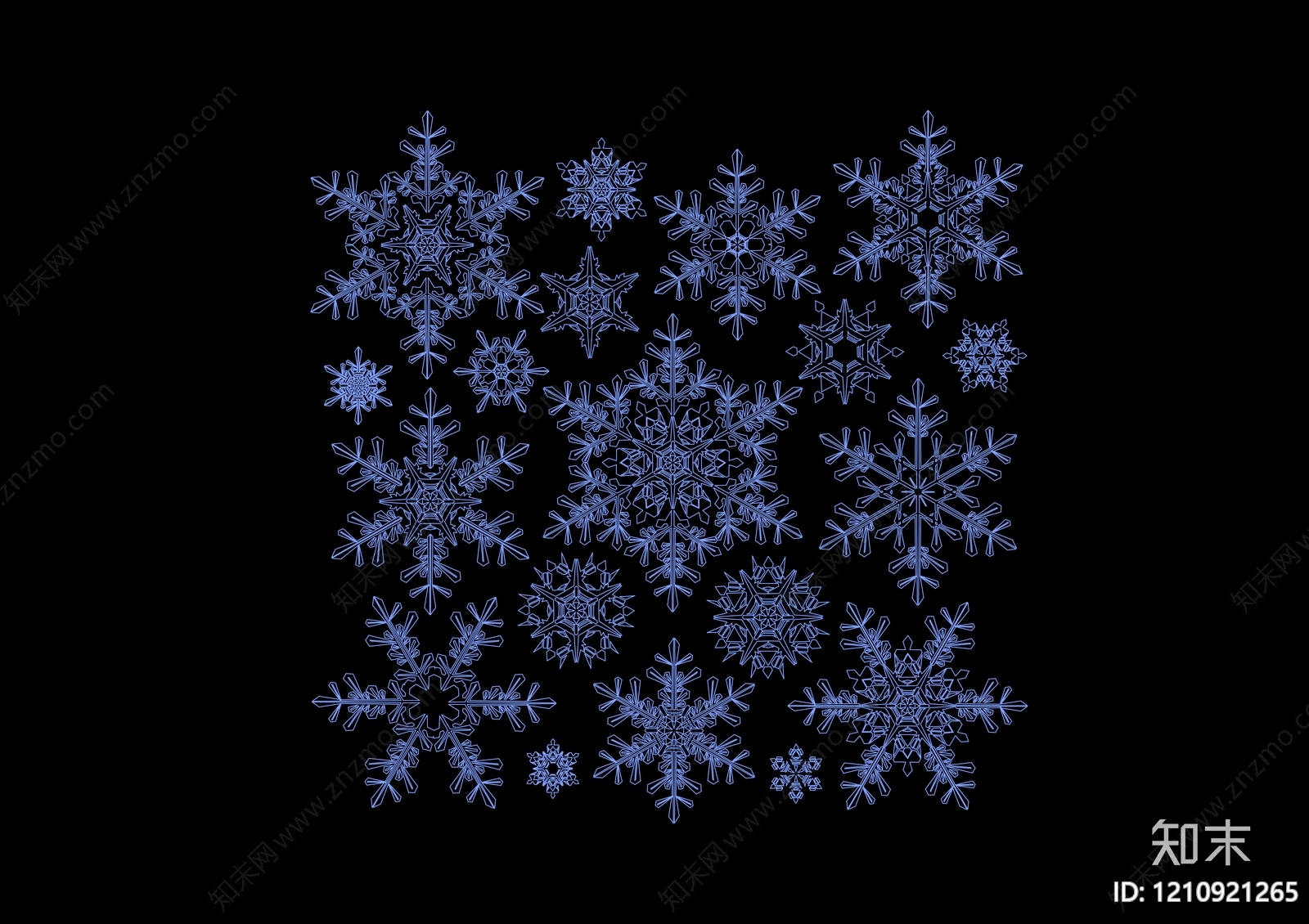 现代挂画施工图下载【ID:1210921265】