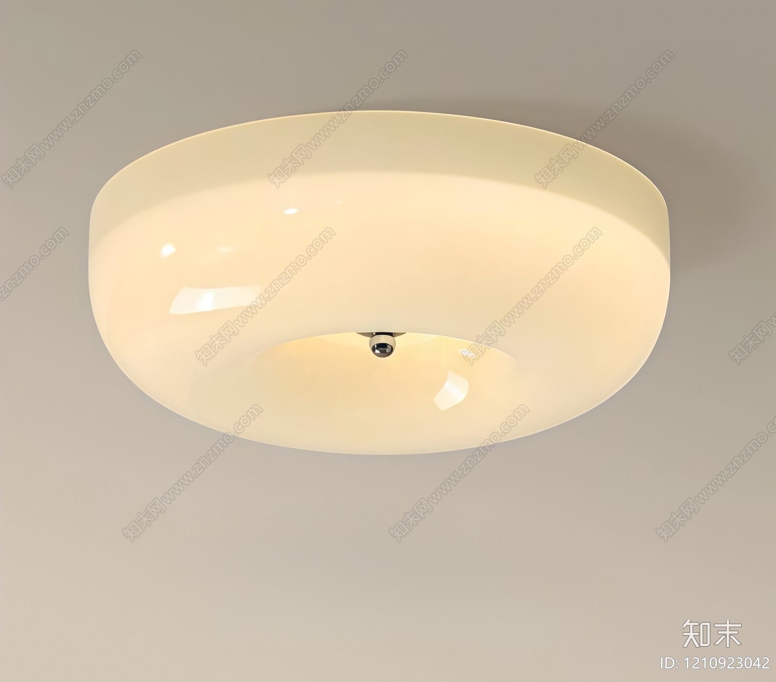 奶油风儿童房吸顶灯3D模型下载【ID:1210923042】