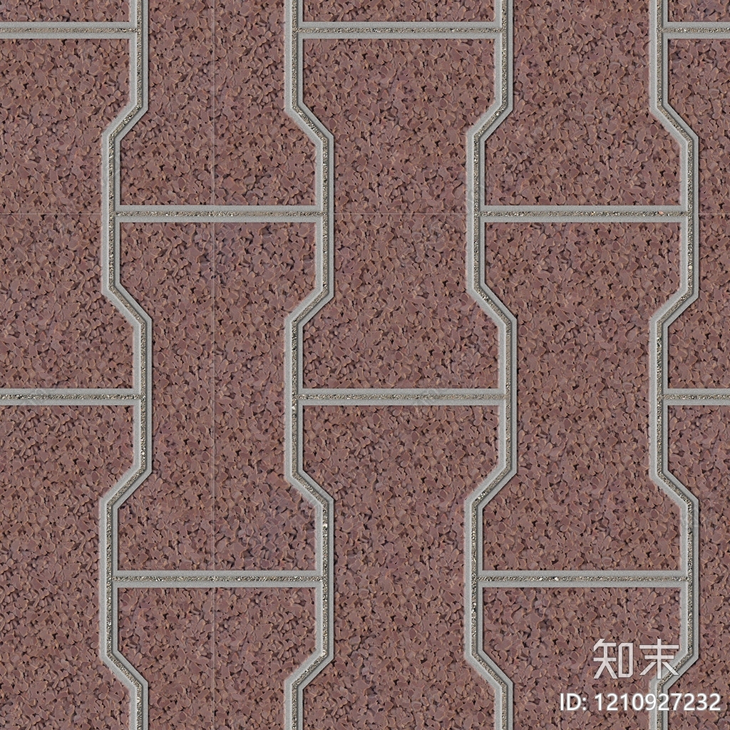 现代植草砖贴图下载【ID:1210927232】
