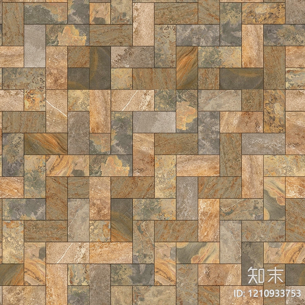 现代植草砖贴图下载【ID:1210933753】