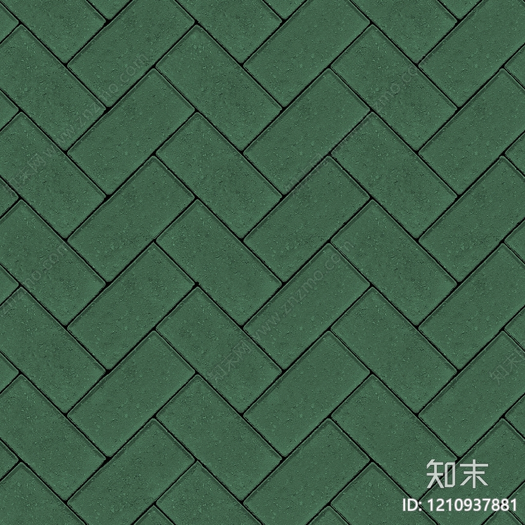 现代植草砖贴图下载【ID:1210937881】