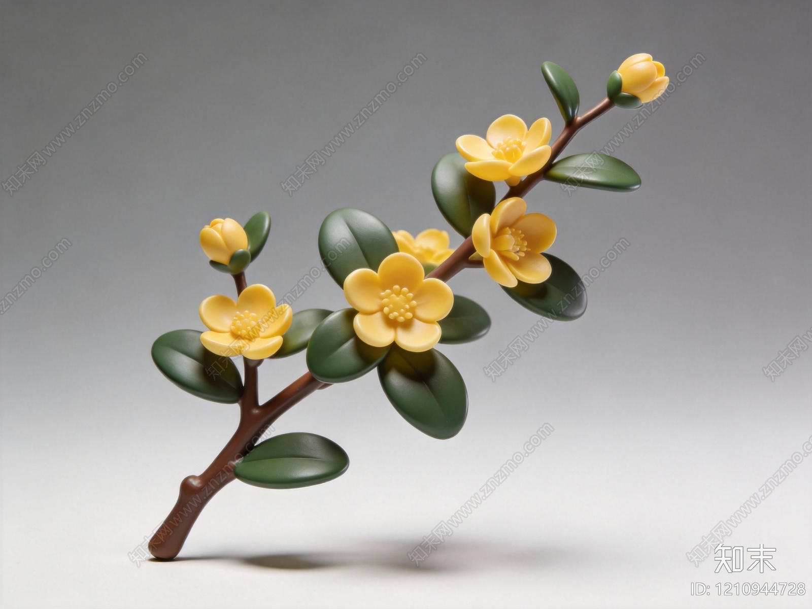 极简主义花艺SU模型下载【ID:1210944728】