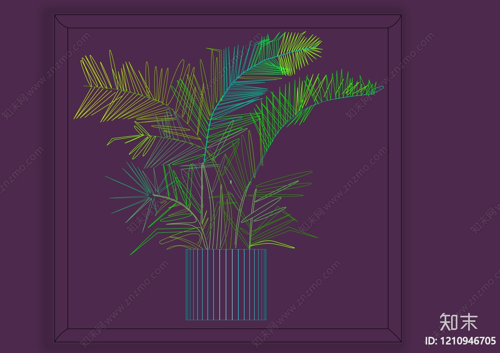 植物图例库施工图下载【ID:1210946705】