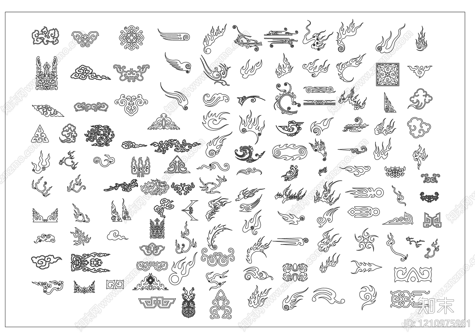 雕花施工图下载【ID:1210975981】