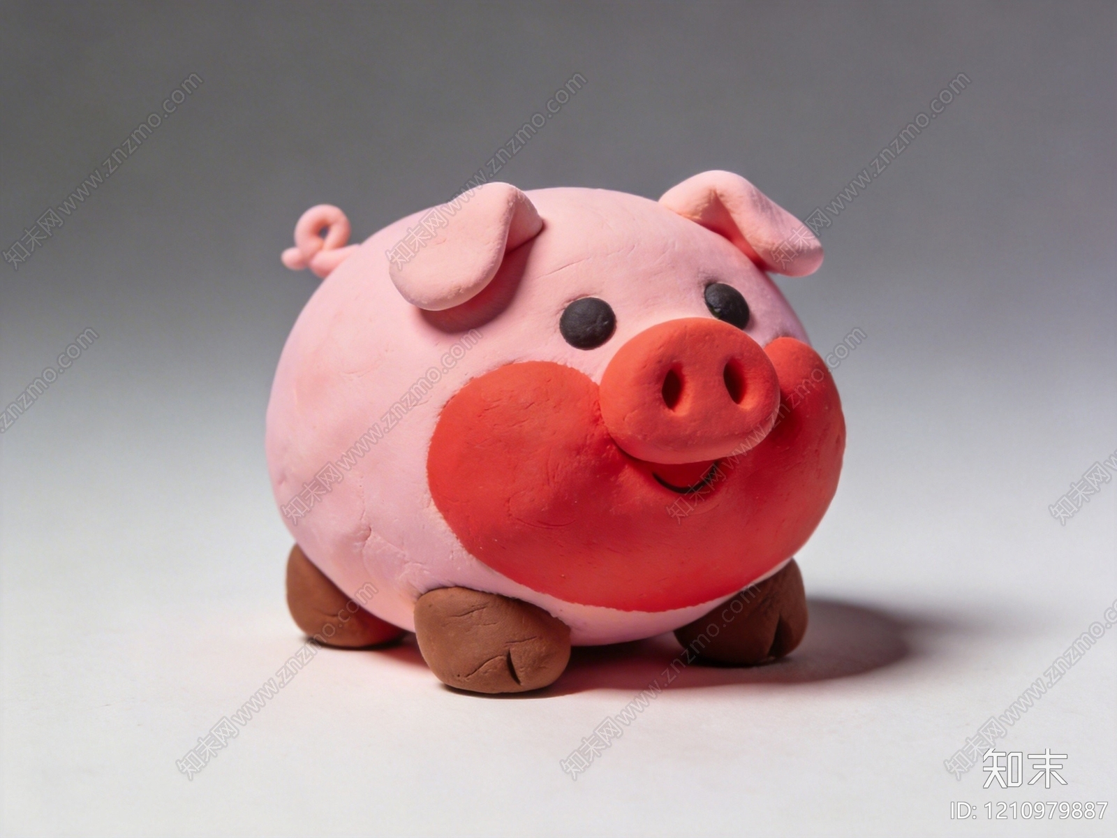 黏土卡通风格家禽动物SU模型下载【ID:1210979887】
