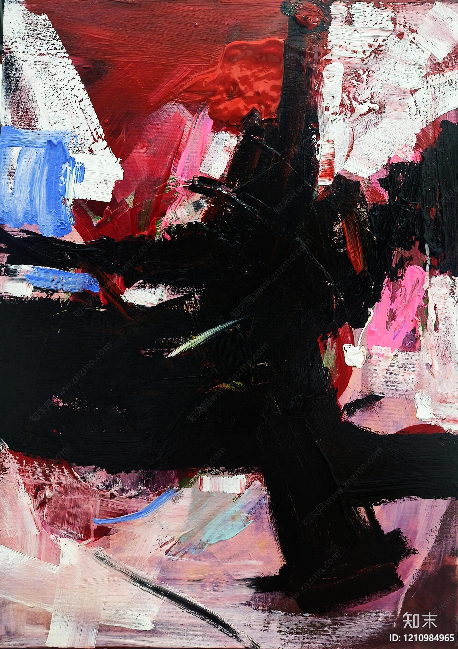 现代简约装饰画贴图下载【ID:1210984965】