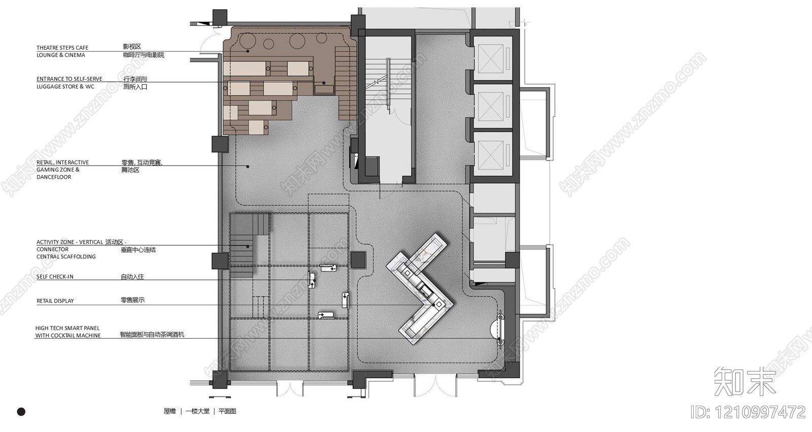 现代轻奢酒店民宿软装下载【ID:1210997472】