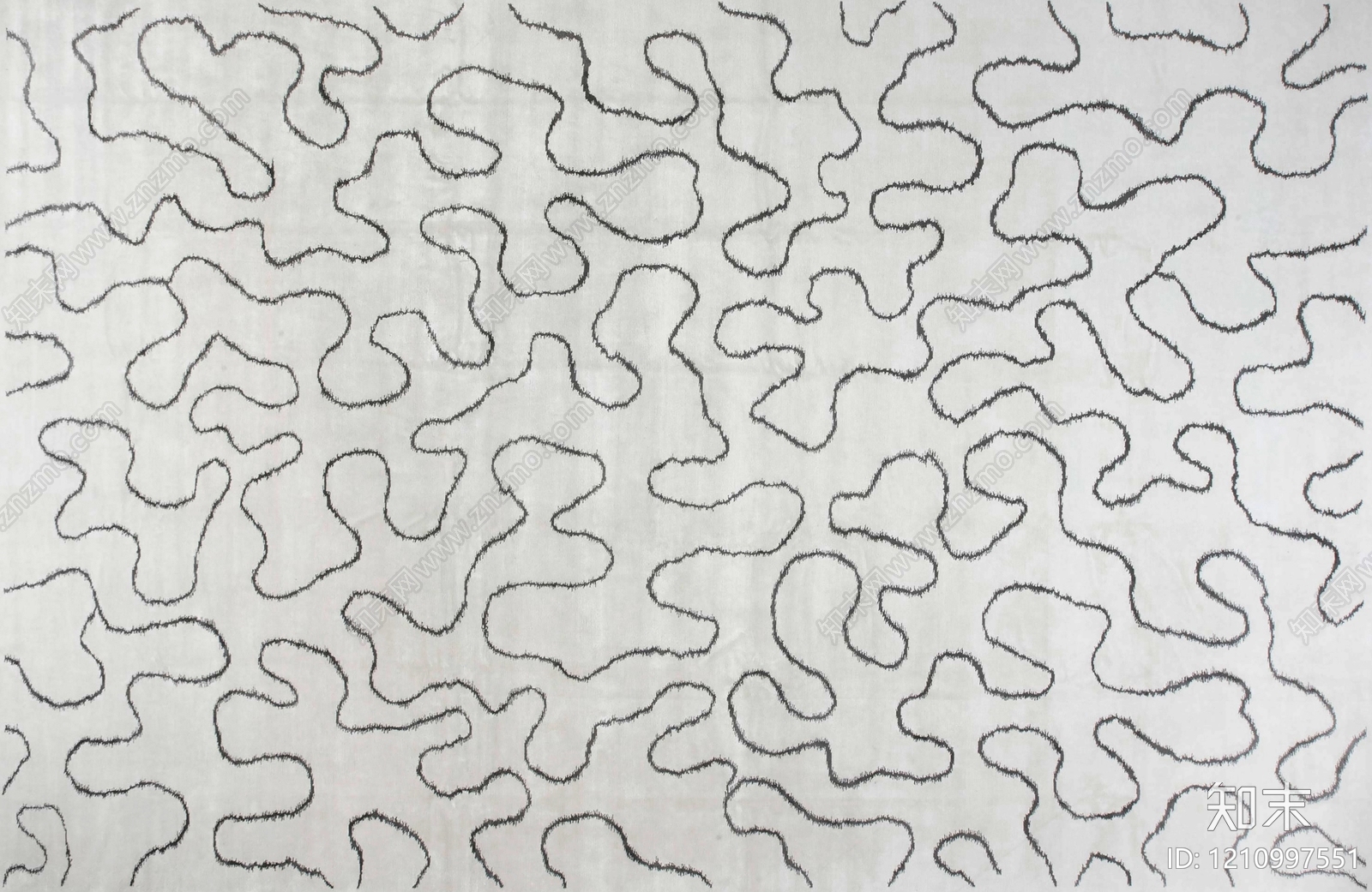 现代新中式酒店地毯贴图下载【ID:1210997551】