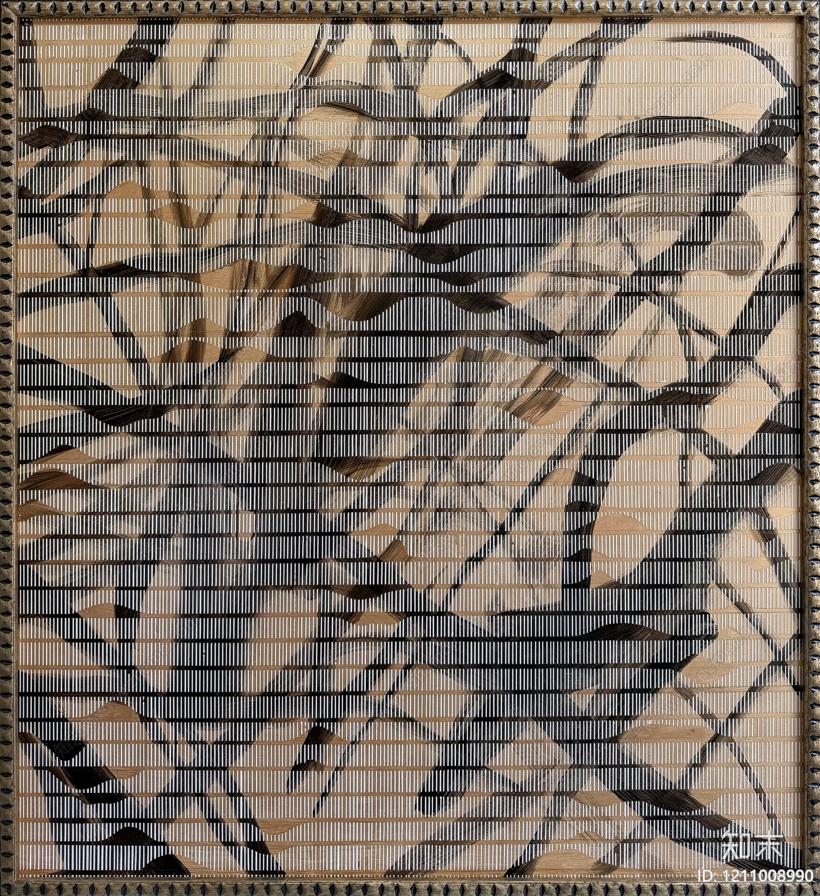 新中式中式装饰画贴图下载【ID:1211008990】