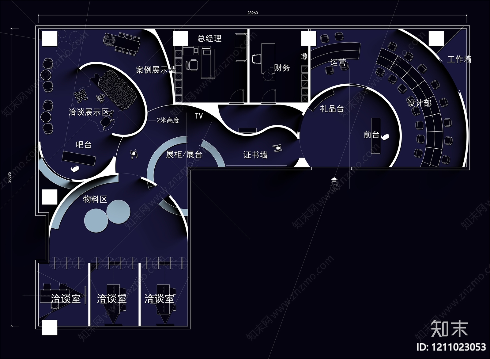 工装平面图施工图下载【ID:1211023053】