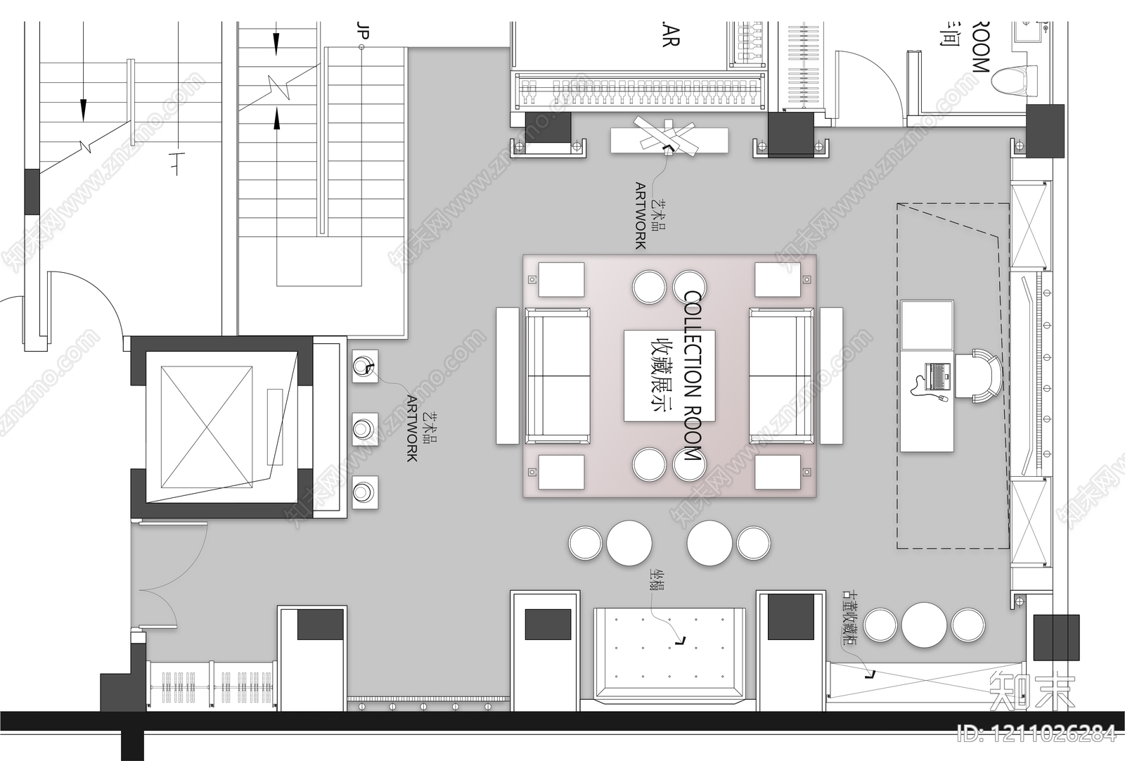 工装平面图施工图下载【ID:1211026284】